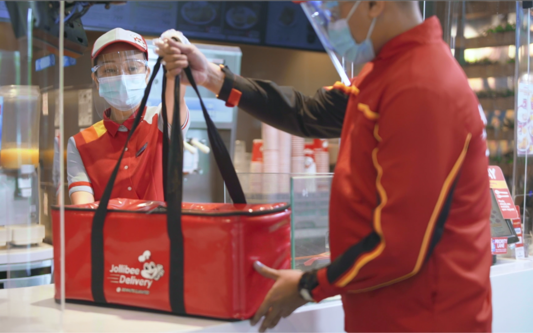 JOLLIBEE SAFETY BITES DELIVERY VIDEO