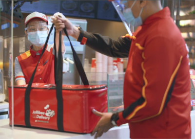 JOLLIBEE SAFETY BITES DELIVERY VIDEO